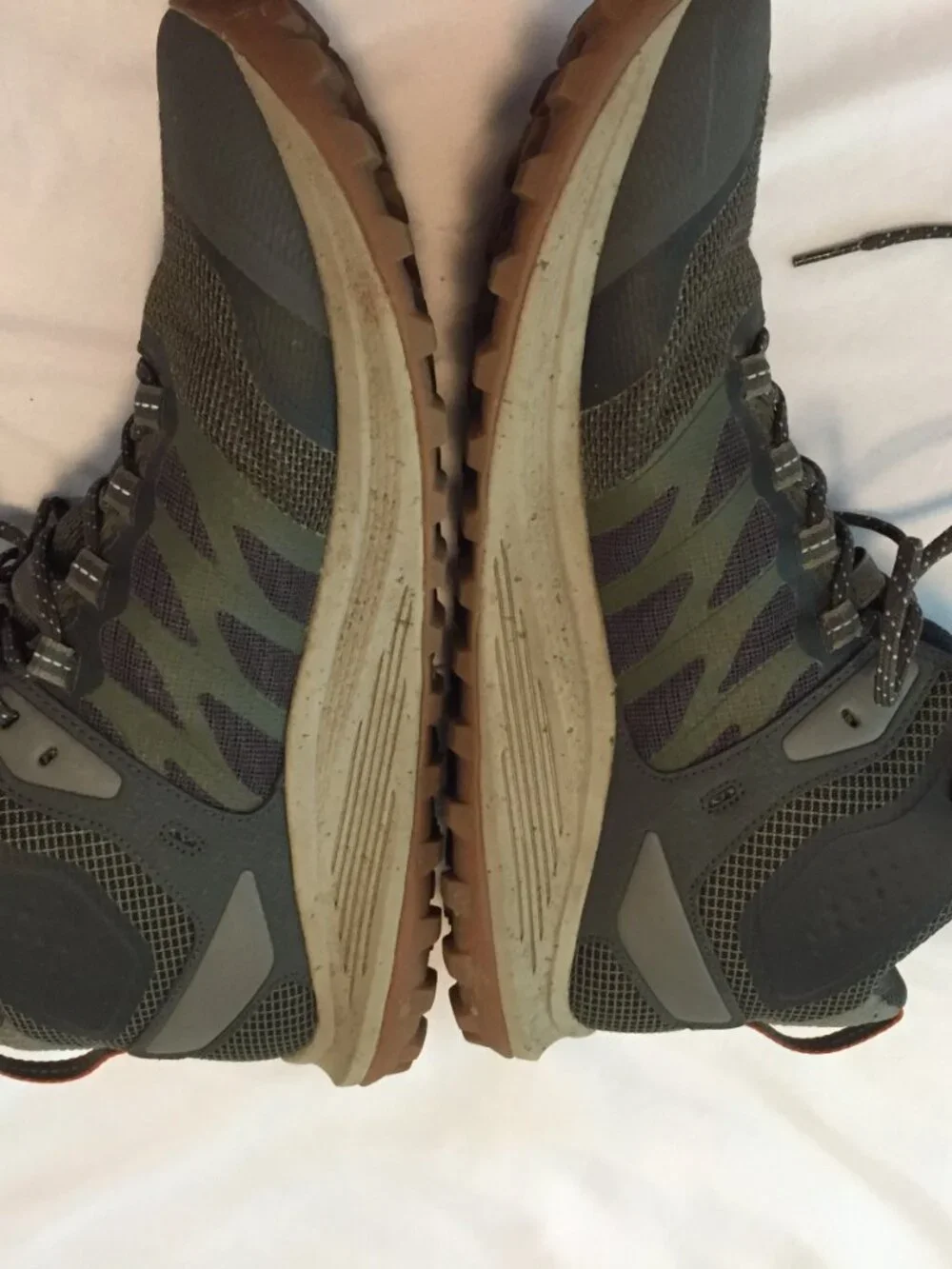 Merrell Nova 3 Mid WP Men's Olive Waterproof Hiking Shoes Boots J067625 Size 13